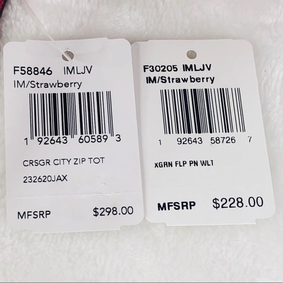 2PCS Coach City Zip Top Tote Wallet Set - Picture 8 of 8